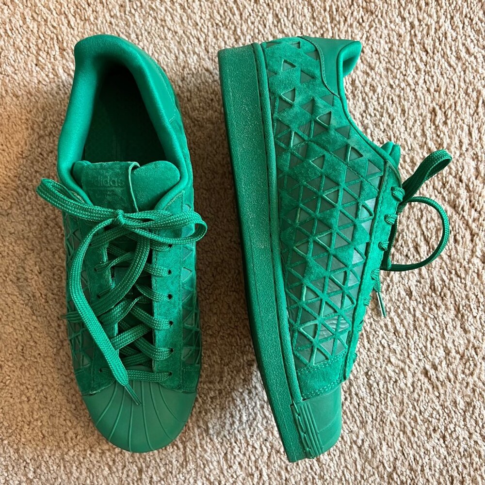Collectable Adidas Superstar Xeno reflective shoes AQ8180 size US W-11 (42 2/3)